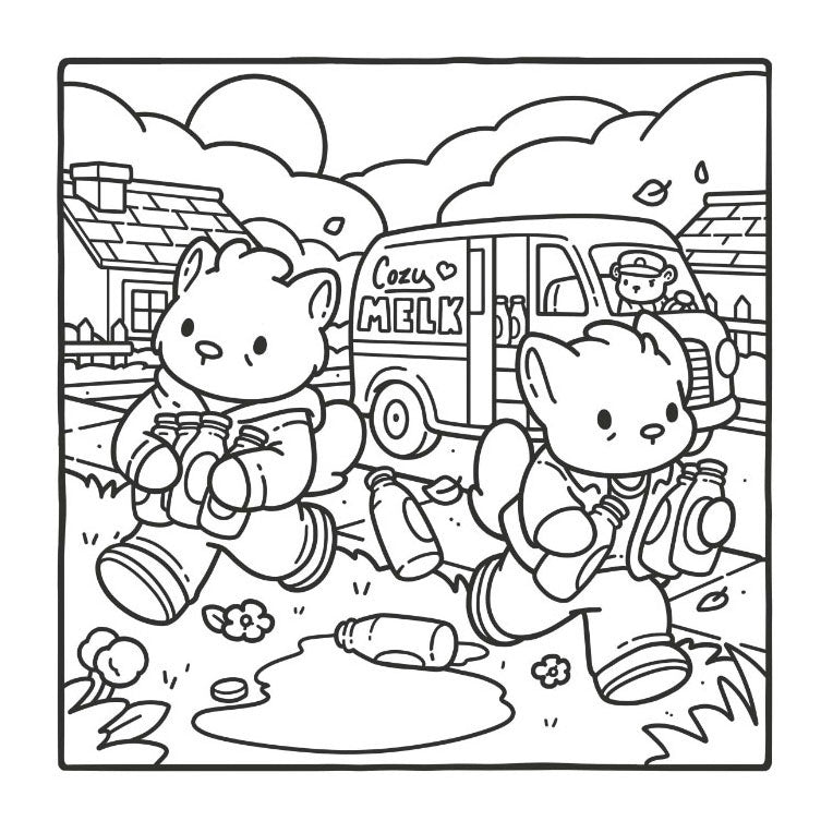 Load image into Gallery viewer, Deltas cat crimes - cozy kleurboek jade summer
