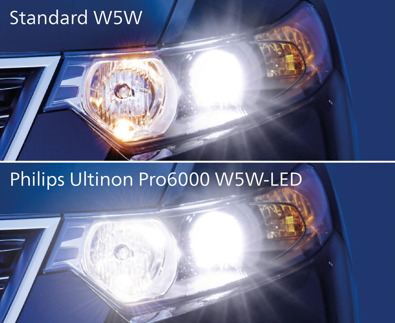 Load image into Gallery viewer, Philips hoofdlamp ultinon pro6000 w5w-led . lamp 12 v w5w-led
