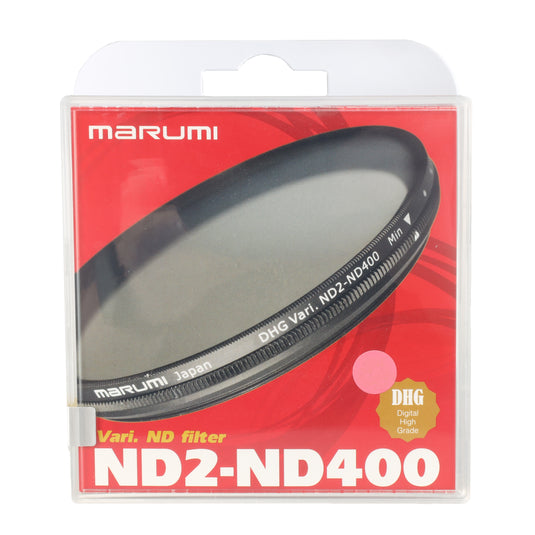Marumi grijs variabel filter dhg nd2-nd400 55 mm