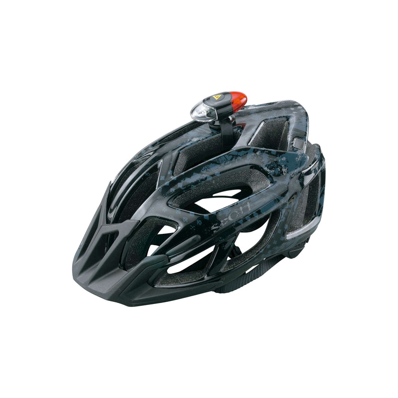 Load image into Gallery viewer, Topeak Helm led HeadLux batterij zwart
