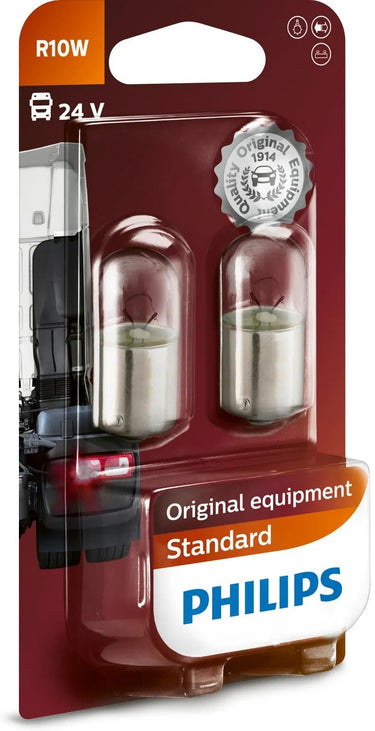 Philips kugellampe master duty gluehlamp 24v mb nennleist. 10w