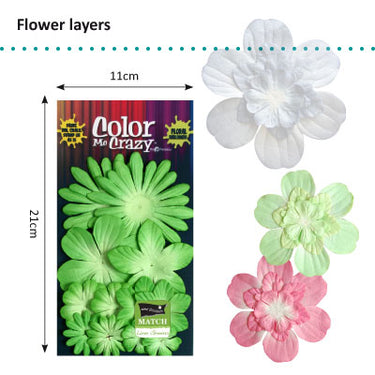 Petaloo • flower layers lime