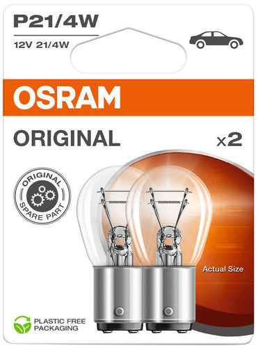 Osram kogellamp ball lamps 12v 21 4w so. ba 15s blister