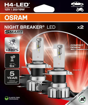 Osram hauptlampe night breaker led lamp h4 led 12 v 27 23 w night breaker led