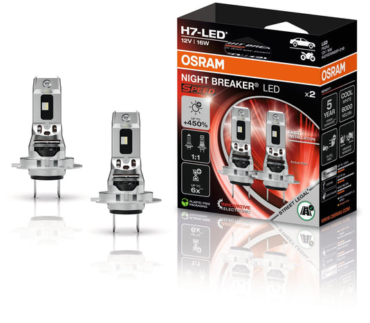 Osram hoofdlamp night breaker led speed 450 lamp h7 450 2vp ledspeed nightbreaker 12v16w