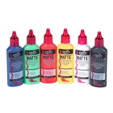 Tulip • 3d textielverf 37ml matte 6st.