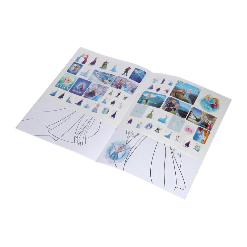 Load image into Gallery viewer, Boek specials nederland bv disney frozen kleurboek met stickers
