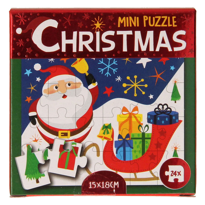 Load image into Gallery viewer, Wins holland mini puzzel kerst, 24st.
