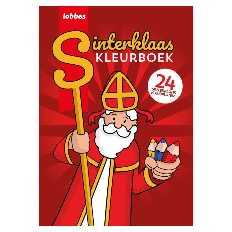 Load image into Gallery viewer, Boek specials nederland bv sinterklaas kleurboek
