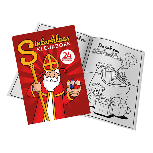 Boek specials nederland bv sinterklaas kleurboek