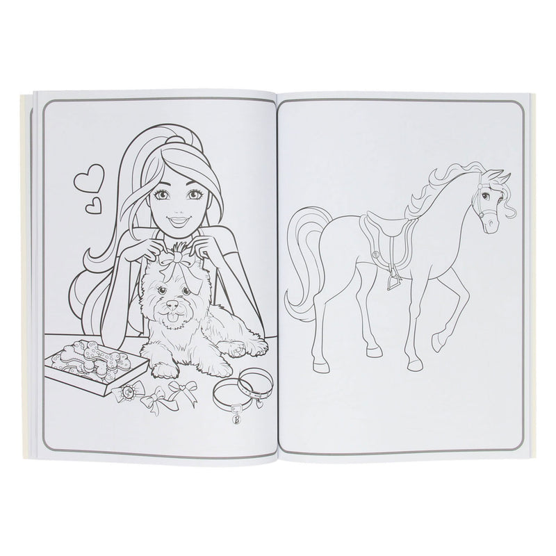 Load image into Gallery viewer, Boek specials nederland bv barbie colorama kleurboek
