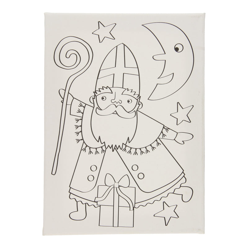 Load image into Gallery viewer, Canvas Schilderen Sinterklaas
