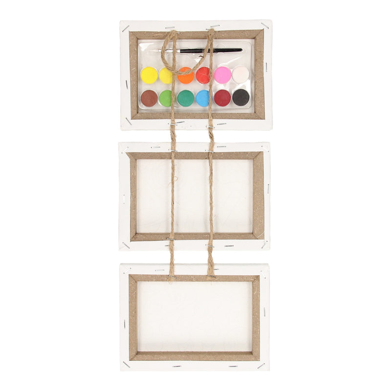 Load image into Gallery viewer, Wins holland canvas schilderset ruimte, set van 3 stuks
