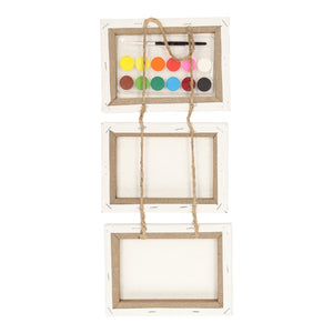 Wins holland canvas schilderset onderwaterwereld, set van 3 stuks