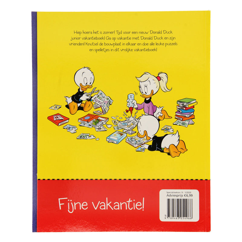 Afbeelding laden in galerijviewer, Boek Specials Nederland BV Donald Duck Junior Vakantieboek met Stickers
