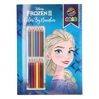 Boek specials nederland bv kleuren op nummer - frozen