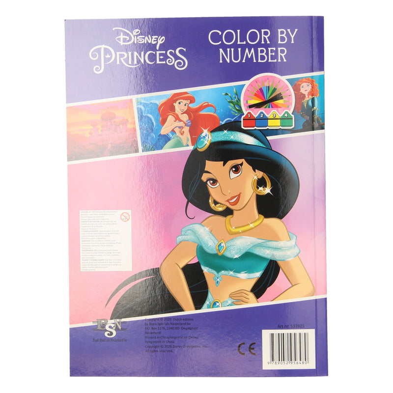 Load image into Gallery viewer, Boek specials nederland bv kleuren op nummer - prinsessen
