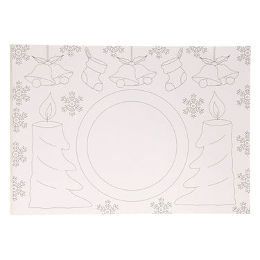 Wins holland kleurboek placemat kerst, 12st.