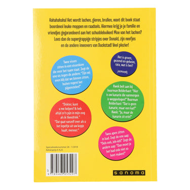Boek specials nederland bv donald duck moppentrommel geel
