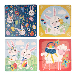 Wins holland kinderpuzzel pasen, 4in1