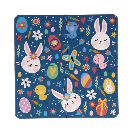 Wins holland kinderpuzzel pasen, 4in1