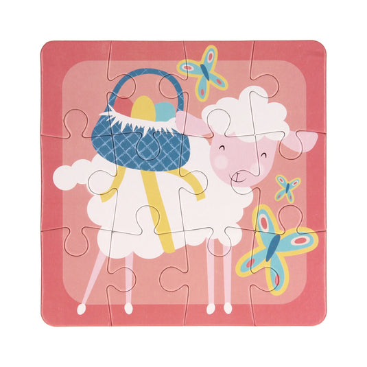 Kinderpuzzel Pasen, 4in1