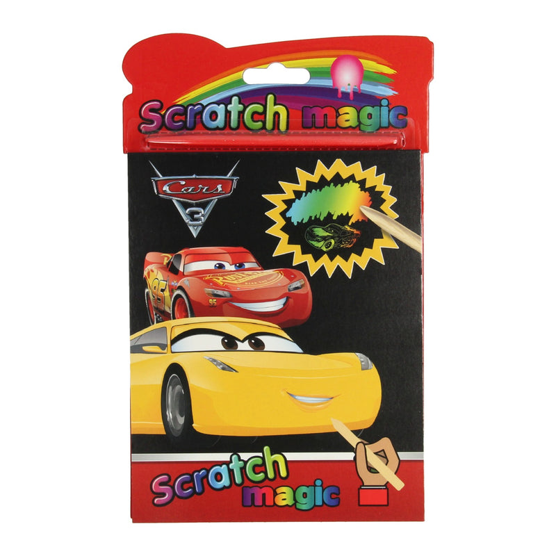 Load image into Gallery viewer, Boek Specials Nederland BV Walt Magic Scratch Blok Cars
