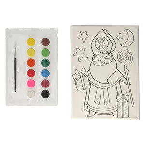 Wins holland canvas sinterklaas schilderset