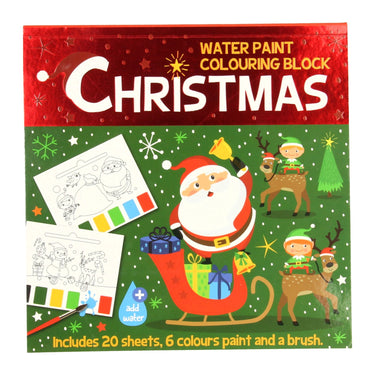 Wins holland waterverfblok kerst