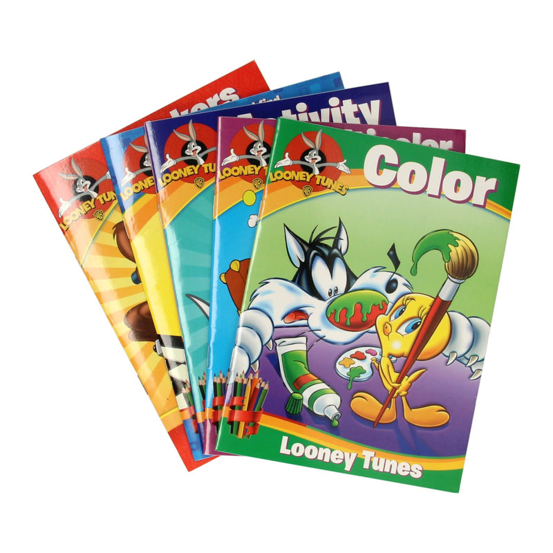 Load image into Gallery viewer, Boek specials nederland bv looney tunes kleurboekenbox met kleurpotloden
