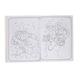 Boek specials nederland bv super color kleurboek dc super friends met potloden