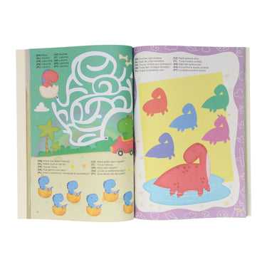 Wins holland kleur- en activiteitenboek - dino