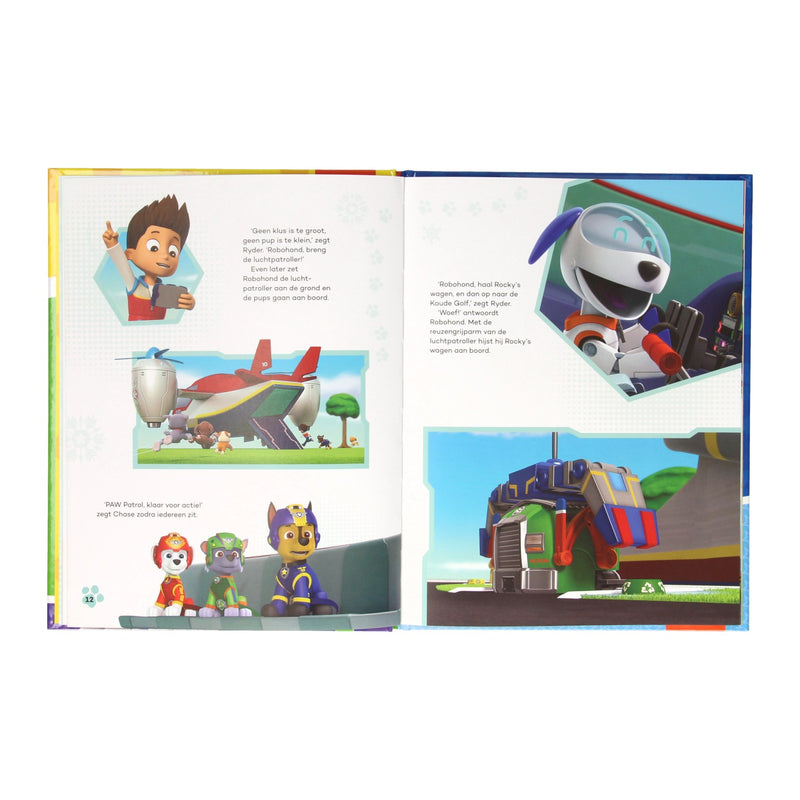 Load image into Gallery viewer, Wins holland voorleesboek de pups redden een kleine pinguin paw patrol
