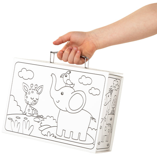 Wins holland kleur je eigen koffertje met dieren