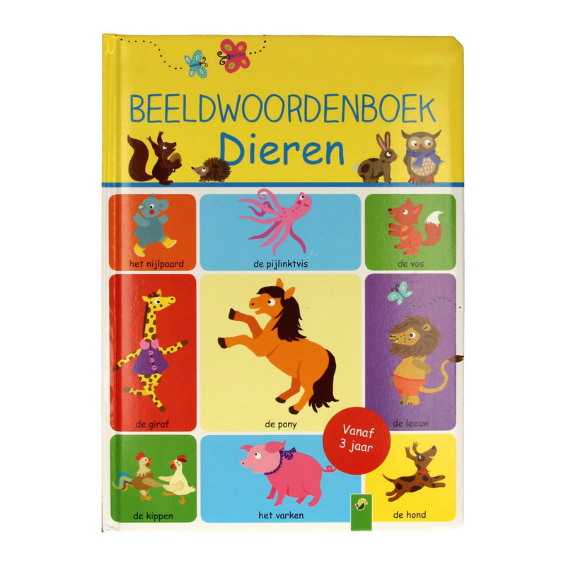 Load image into Gallery viewer, Wins holland zoekboek beeldwoordenboek dieren
