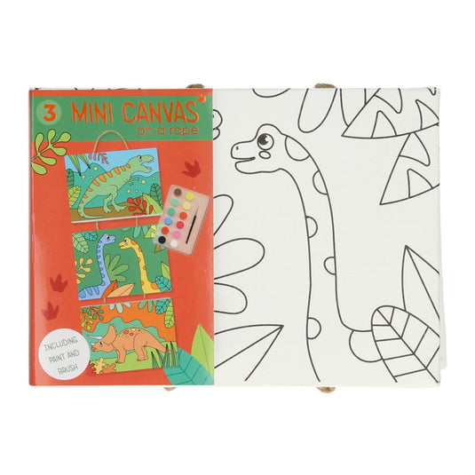 Wins holland canvas schilderijen aan touw - dino, 3st