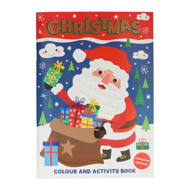 Wins holland kleur- en activiteitenboek a4 kerstmis