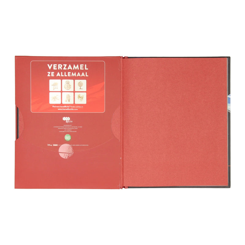 Load image into Gallery viewer, Wins holland star wars a-wing deluxe boek met houten bouwmodel
