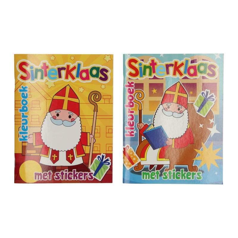 Load image into Gallery viewer, Boek specials nederland bv sinterklaas kleurboek met stickers
