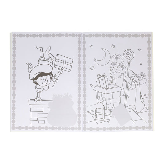 Boek specials nederland bv sinterklaas sticker- en kleurboek
