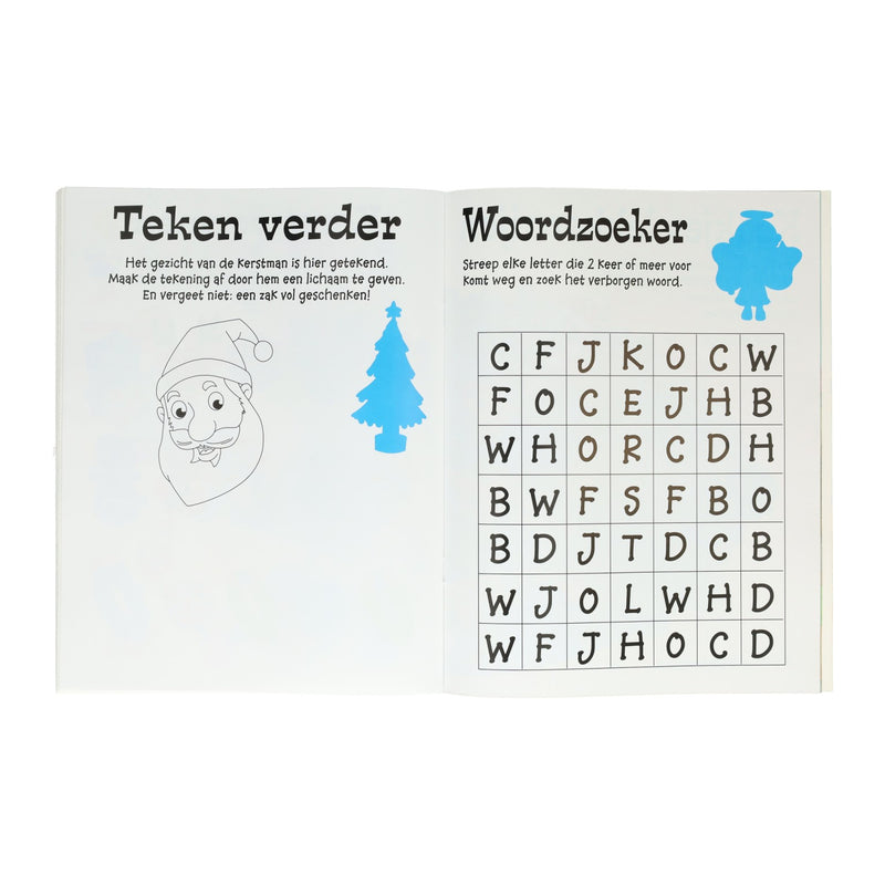 Load image into Gallery viewer, Boek specials nederland bv fantastisch stickers- en activiteiten kerstpret
