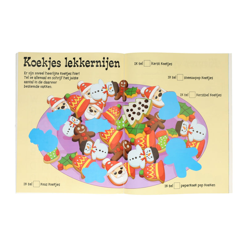 Load image into Gallery viewer, Boek specials nederland bv fantastisch stickers- en activiteiten kerstpret
