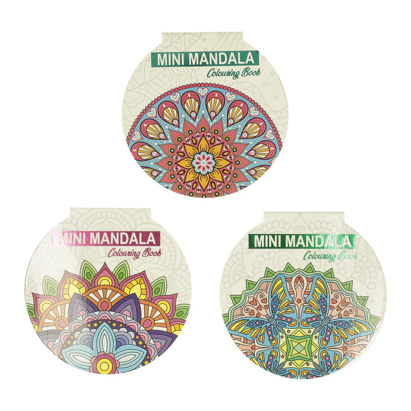 Load image into Gallery viewer, Wins Holland Mini Mandala Kleurboek Rond
