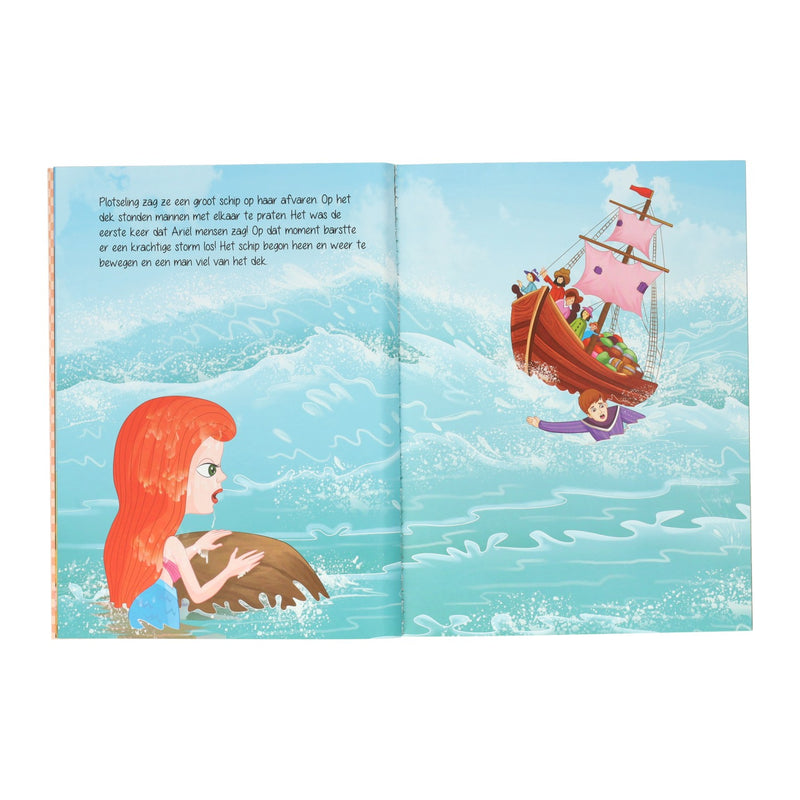 Load image into Gallery viewer, Wins holland de kleine zeemeermin verhalenboek
