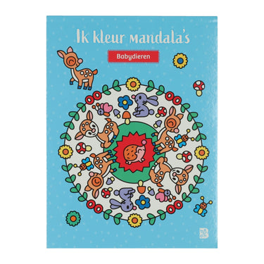 Wins holland mandala's kleuren babydieren kleurboek