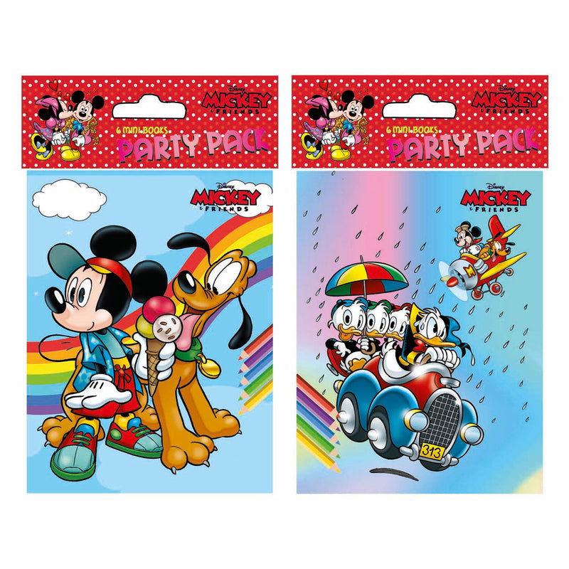 Load image into Gallery viewer, Boek specials nederland bv disney party kleurboekjes mickey, 6st.

