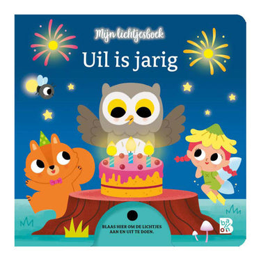 Wins holland uil is jarig lichtjesboek