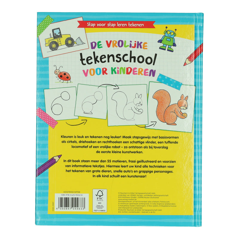 Load image into Gallery viewer, Wins holland de vrolijke tekenschool voor kinderen - stap voor stap

