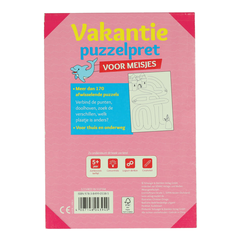 Load image into Gallery viewer, Wins holland vakantie puzzelpret voor meisjes

