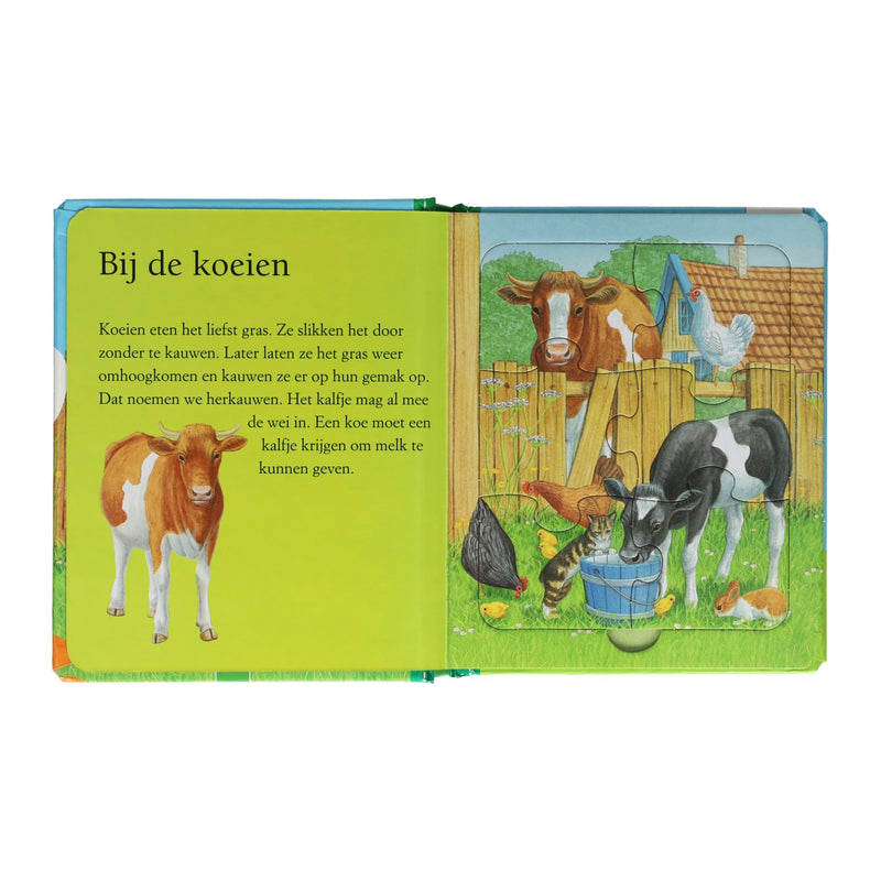 Load image into Gallery viewer, Wins holland puzzelboek boerderij
